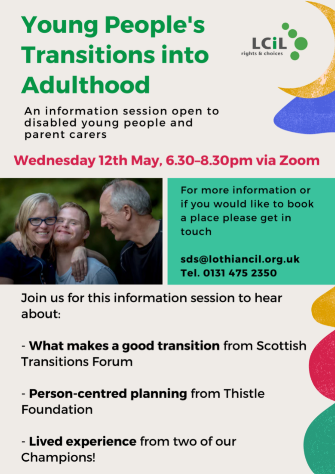 Transitions Event Poster